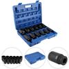 12pcs 3 4 Inch Durable Drive Deep Impact Socket Set 24‑41mm