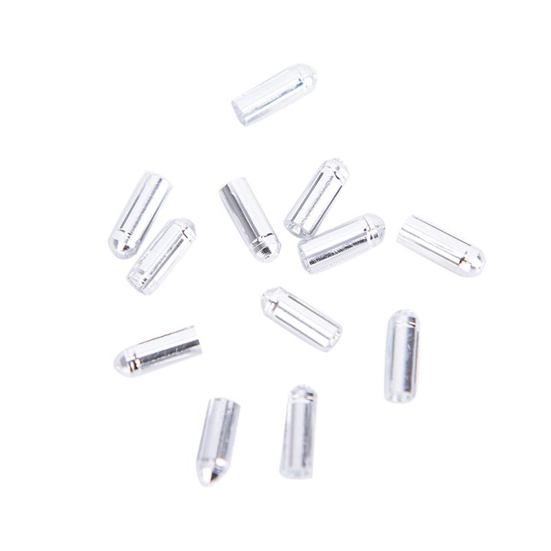 

12 шт. Алюминиевый сплав Защита оперения дротиков Аксессуары серебряный