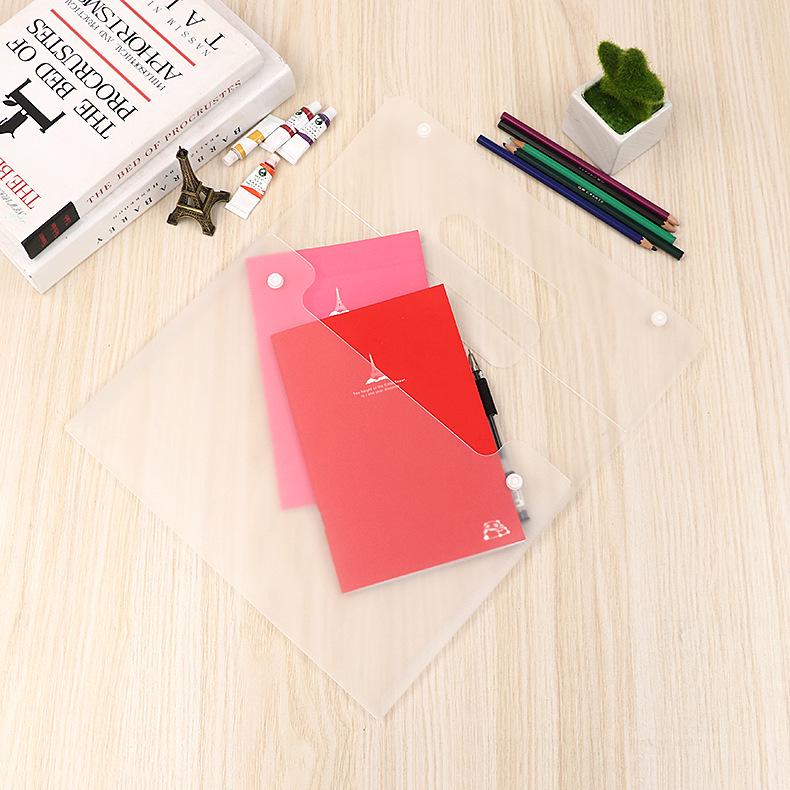 Waterproof Dustproof Zippered File Bag - Student & Office Document Storage 280*320