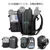 NOZEN Backpack, Business Bag, Travel Bag with Electric Compression Function, Vacuum Compression Bag, Waterproof, Multifunctional, Father's Day Gift