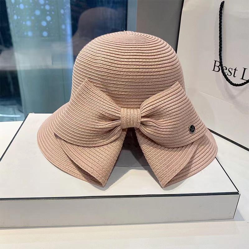 2026 New Women Summer Visors Hat Foldable Sun Hat Wide Large Brim Beach Hats Straw Hat Chapeau Femme Beach UV Protection Caps