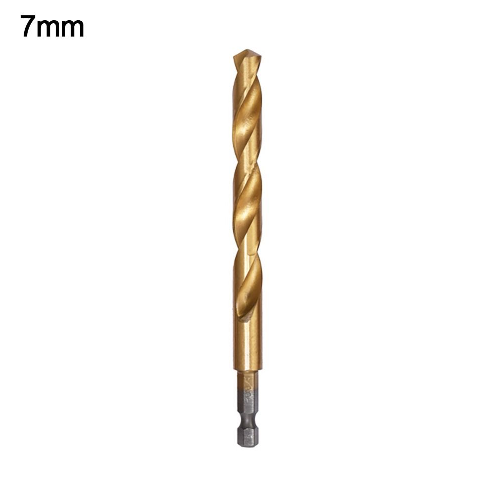 High Hardness 1.5mm-10.0mm Hex Shank Cobalt Twist Drill Drilling Tools Twist Drill Bit Drill Bit