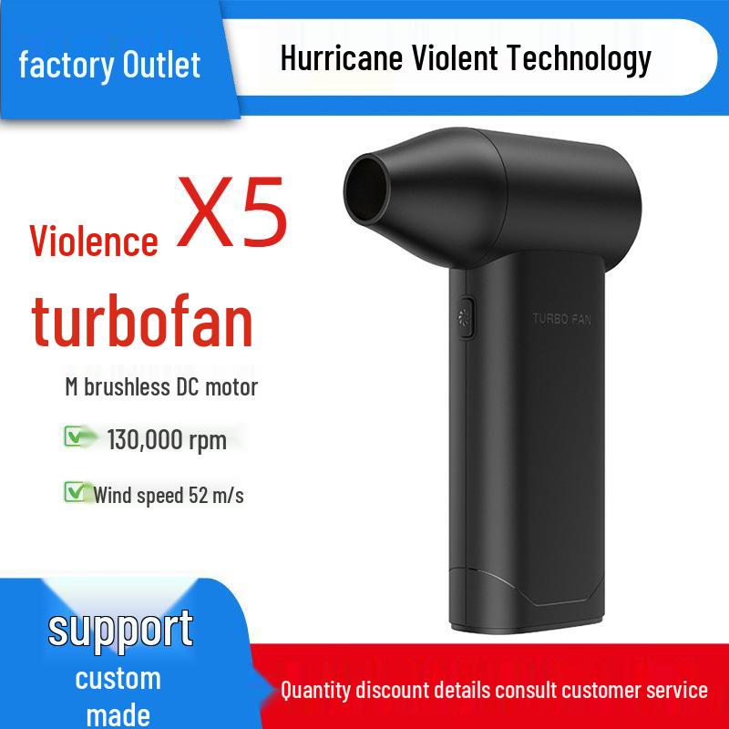 X5 High-Power Turbo Handheld Portable Outdoor Fan