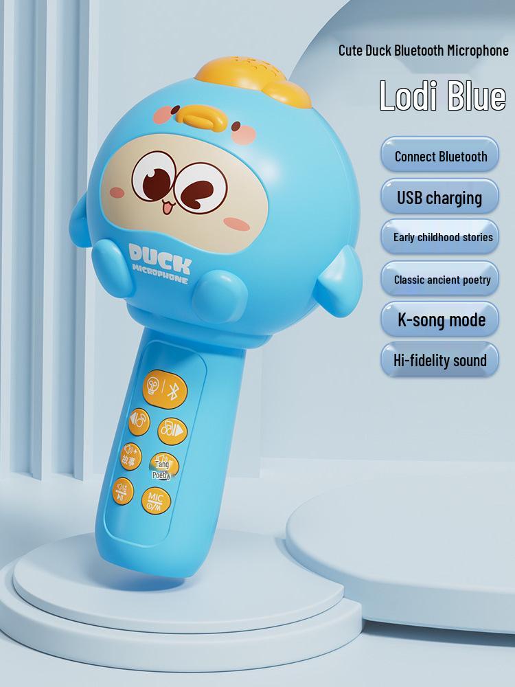 Kids' Multifunctional Singing Microphone and Speaker - Educational Musical Toy for Early Learning