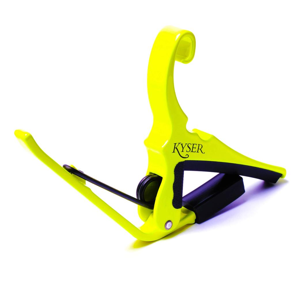 KYSER KG6NYA Neon Yellow Capo Tast for Acoustic Guitar KYSER
