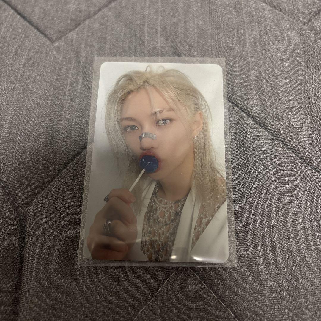 

[USED] Official Stray Kids Giant Felix Trading Card