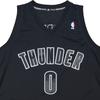adidas X NBA Collaboration Oklahoma City Thunder Swingman Fan Edition Russell Westbrook Fashion Comfortable Soft Basketball Jersey 7591A-3CU-K91071