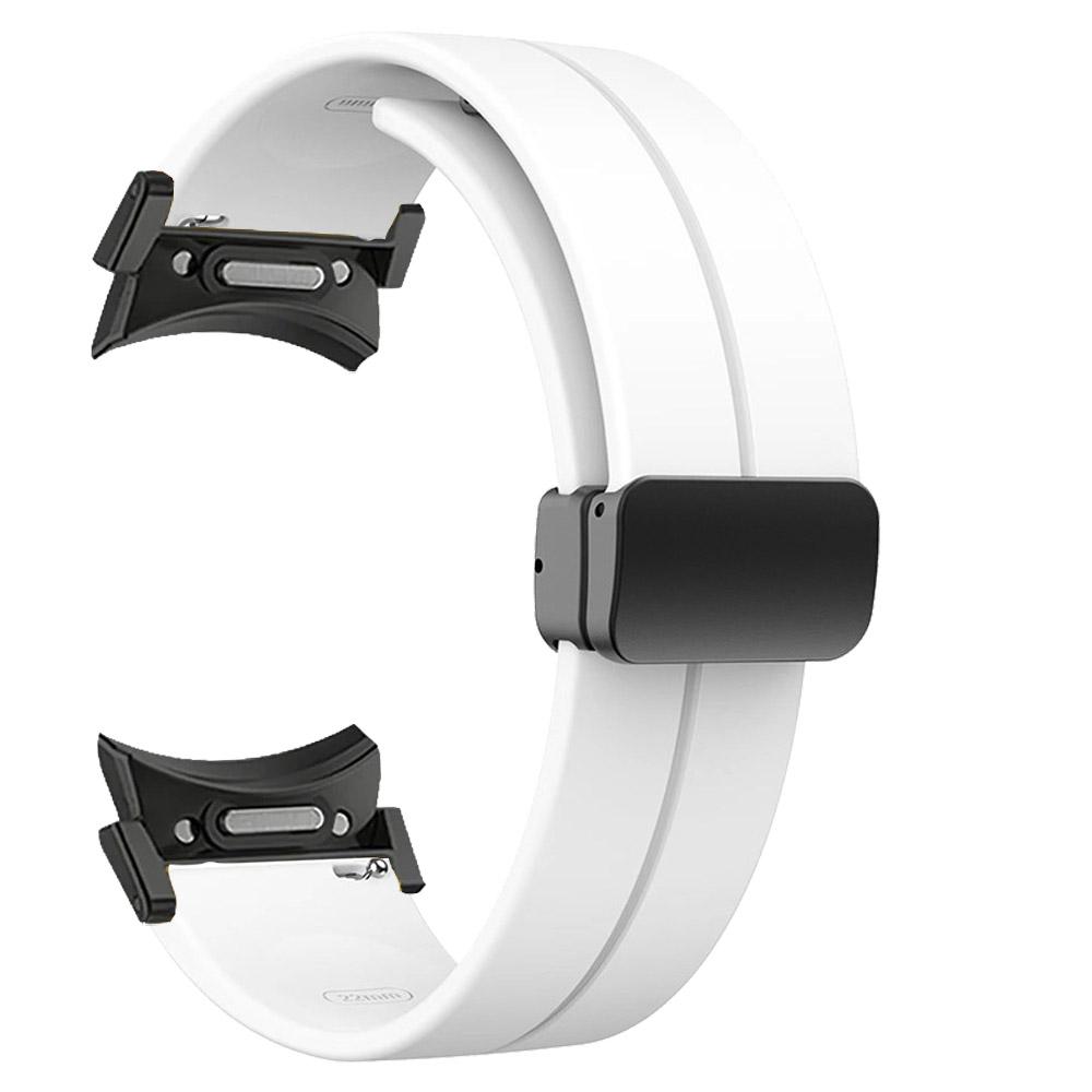 Magnetisches Silikonarmband für Samsung Galaxy Watch6 44mm 40mm Sportuhrband 20mm Armband Armband Galaxy Watch 6 Classic 43mm 47mm