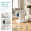 White Dentist Business Card Holder Dental Clinic Name Card Display Organizer  Workbench Use