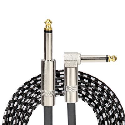 6.35mm Audio Cables TRS 1/4 Inch 6.5mm Audio Cable for Electric Guitar Bass 1.5m 3m Gold Plated Shielded Low Noice Jack Cable