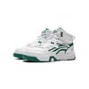 Li Ning Kids High-Top Casual Shoes Kids Sneakers White Green YKCU194-11