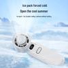 100-Speed USB Portable Mini Cooling Fan - High-Speed Folding Handheld Design