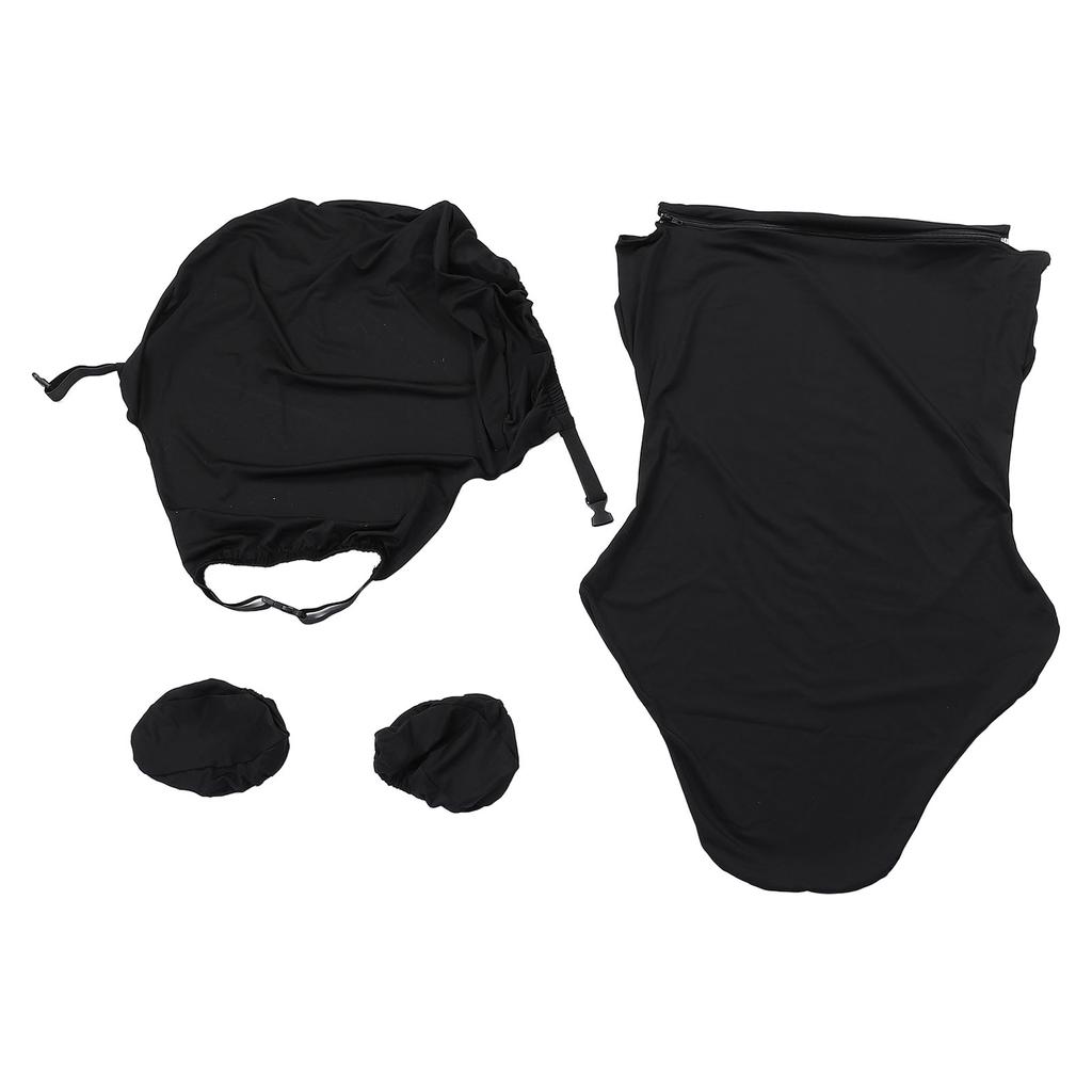 Computer Game Chair Cover Pure Color Washable Stretchy Polyester Gaming Chair Cover for Daily Use