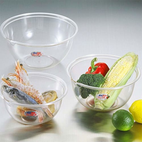 Nagao Bowl Heat-Resistant Cook Bowl Set, 17cm, 19cm, 21cm, 24cm, Made In Japan