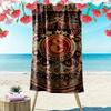 Galatasaray S Custom Name Print Beach Towel, Large Soft Quick Dry Towel for Beach Camping Swimming