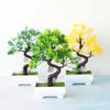 Штучні Рослини Декор Горщиковий Бонсай Маленьке Дерево Горщик Фальшива Рослина Горщикові Садові Орнаменти Дзен Стіл Домашня Кімната Декор