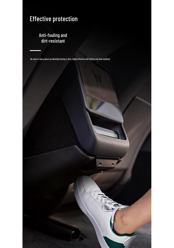 Tesla Model Y Rear Anti-Kick Pad with Highland3 Air Outlet Protection