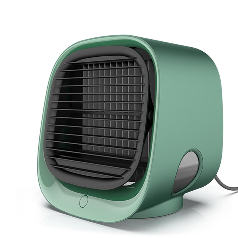 Enfriador de Aire Enfriador de Espacio Personal Mini Ventilador Refrigeración por Agua Aire Acondicionado de Espacio