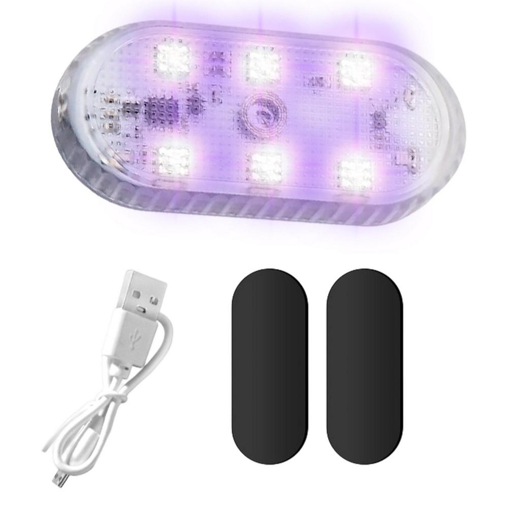 Car LED Lights Interior Magnetic LED Lights For Car 7 Colors Car Interior Ambient Lights Car Lights Inside Your Car Bright