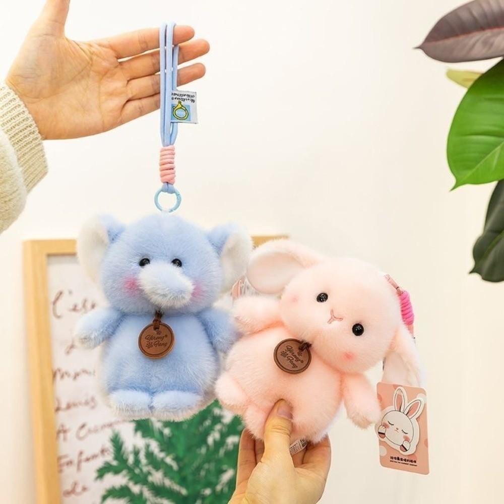 15cm Plushie Keychain Dolls Soft Plush Pendants Cute Stuffed Animal Pendants Kids