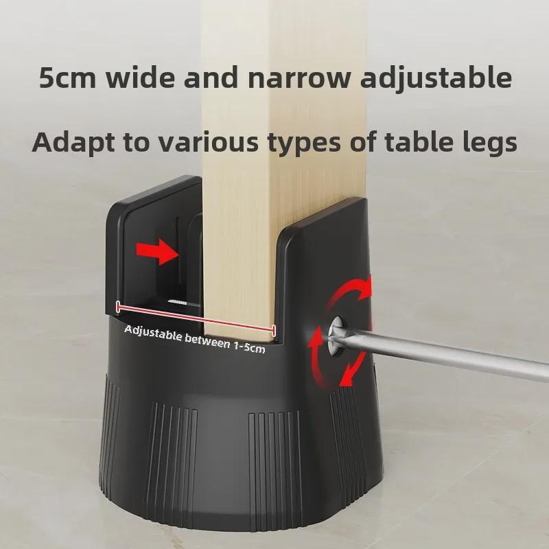 Adjustable Height-Enhancing Furniture Leg Pads for Coffee Tables, Sofas, Cabinets, and Stools