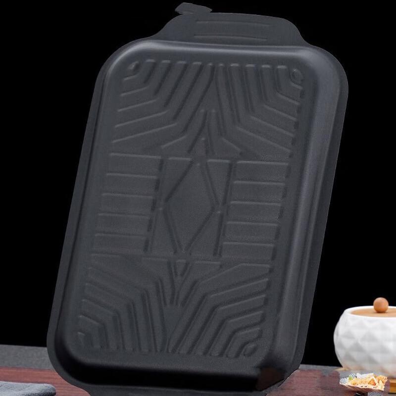 ZISIZ Maifan Stone Rectangular Grill Pan, Small (No Handle)