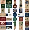 65 Retro Hong Kong Style Collage Graffiti Stickers Decorate Suitcase Pen Guitar Notebook Waterproof Hot DIY Stickers