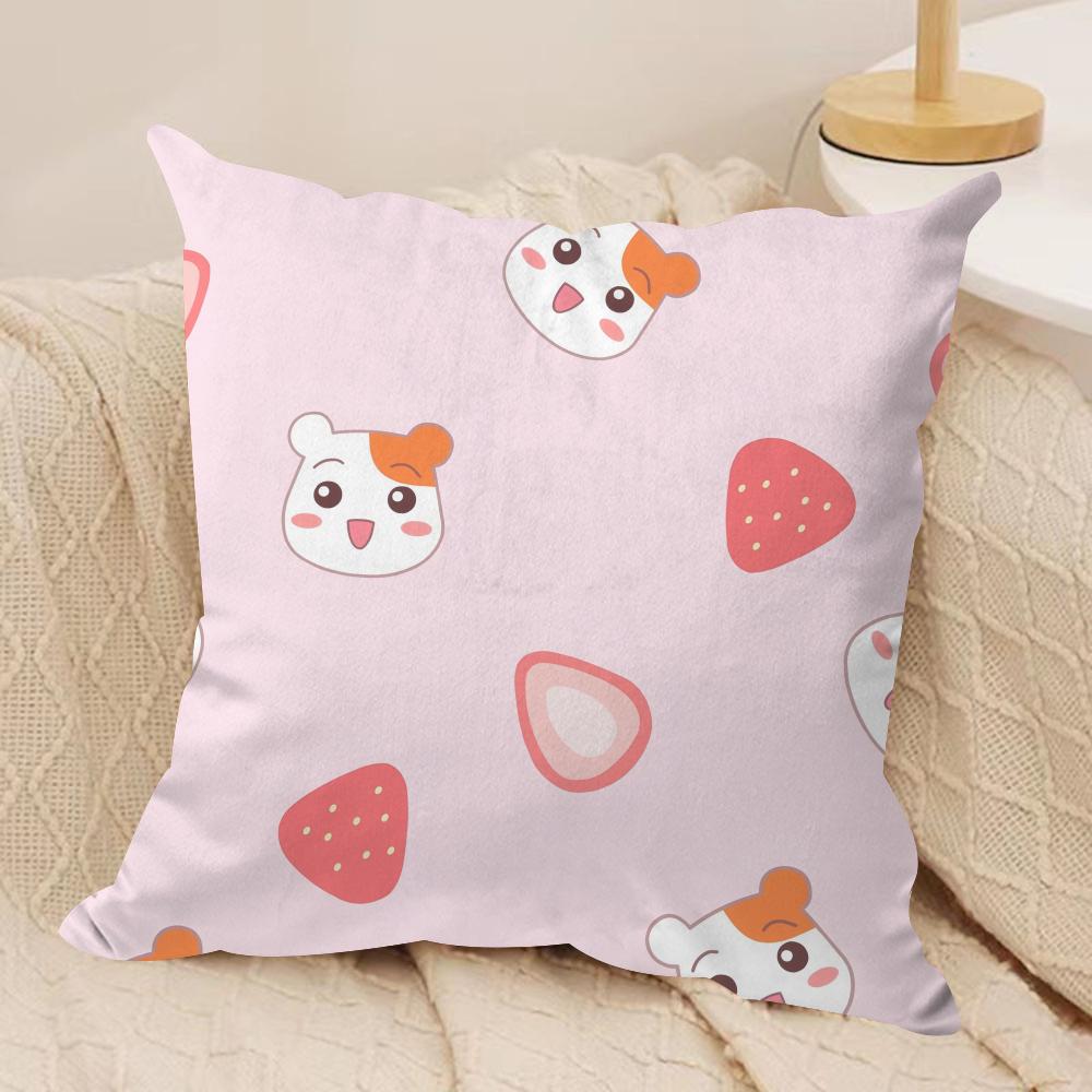 Cute E-Ebichus Funny Cushion Cover Pillowcase Ultra Soft Skin Friendly Fabric Cloud Like Comfort & Concealed Zipper