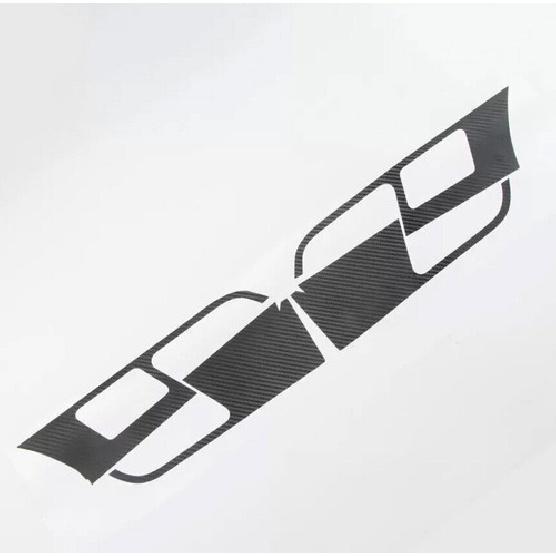 For Hyundai Elantra 2017- Sticker Carbon Fiber Inner Door Handle Cover Trim