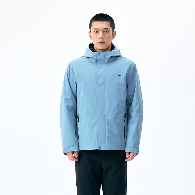 Lanbu Men's Winter 3-in-1 Windbreaker Jacket