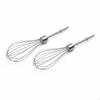 2 Stuks Handmixer Klopper Breed Compatibel Roestvrij Staal Garde Opzetstuk Eenvoudig te Installeren