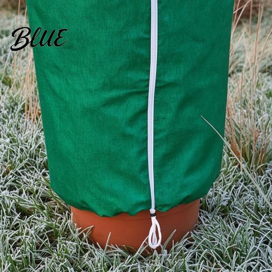 Winterized Plant Care Supplies Cover for Freeze Protection Drawstring Tree with Zipper Winter Plants Shelter Potted Shrubs Jacket Frost Blanket