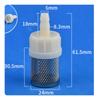 Inlet Mesh Connector Hose Strainer Screen Stainless Steel Fine 1mm Simple Rinse