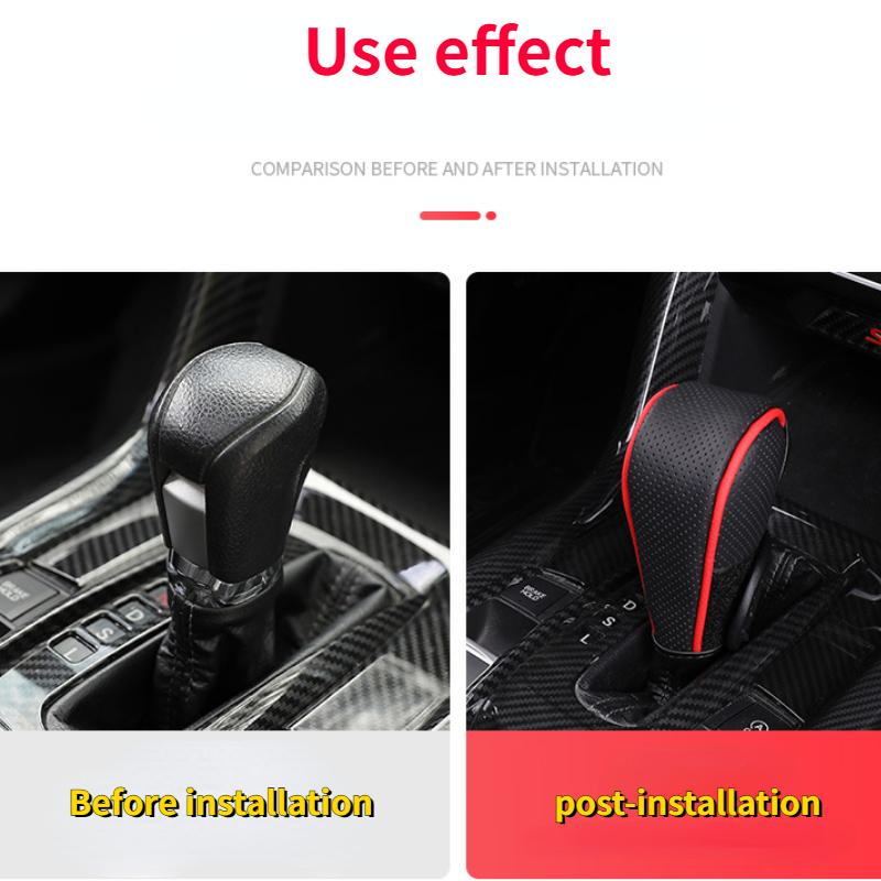 1 szt. pokrowiec na dźwignię zmiany biegów samochodowych, akcesoria do wnętrza samochodu