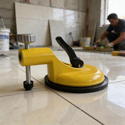 Suction Cup Level Adjustable Screw Scale Knob Tile Leveling Tool Height Adjustment Large-Diameter Easy One-Button Release Anti-slip Tile Leveler