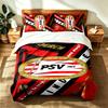 PSV Eindhoven (19) Ensemble de 3 pièces adapté aux chambres principales doux et confortable un cadeau idéal pour la famille et les amis Comprend une housse de couette et deux taies d'oreiller