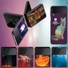 Game S-Stray Cat Phone Case For Samsung Z Flip 6 7 5G Galaxy Z Flip 5 4 3 5G Cases Shockproof Hard Cover TPU