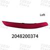 2048200374 2048200474 Car Rear Bumper Reflector Light Warning Lamp For Mercedes-Benz GLK-Class W204/X204 GLK250 GLK300 GLK350