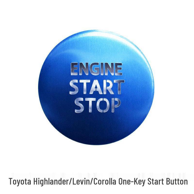 22-24 Toyota Corolla Mittelkonsolen-Knopf Metallaufkleber