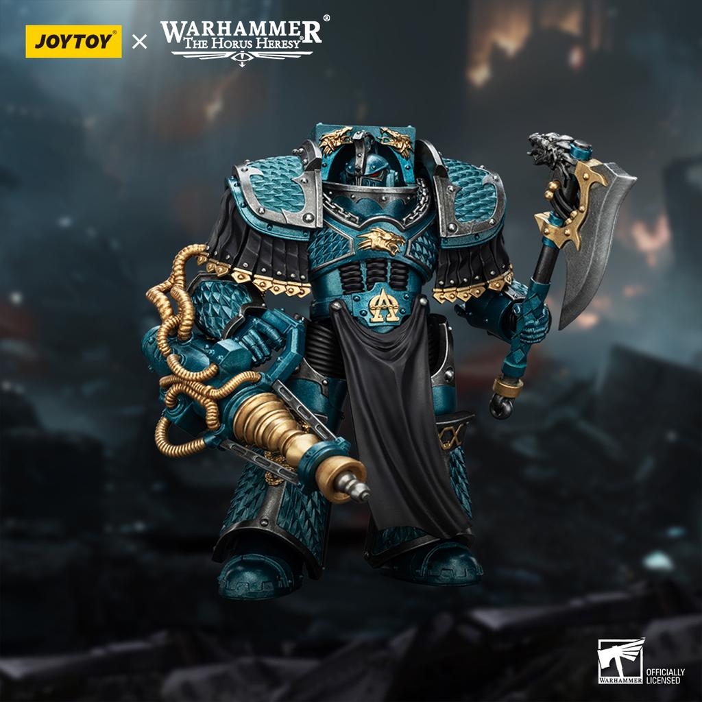 [AUF LAGER] JOYTOY Warhammer 40K 1/18 Actionfigur Alpha Legion Lernaean Terminator Konversionsstrahlkanone Anime-Figuren Spielzeug