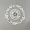 1PC Dinning Table Cover Embroidered Table Cloth Elegant Round Lace Tablecloth Coffee Coasters Napkin Party Wedding Decoration