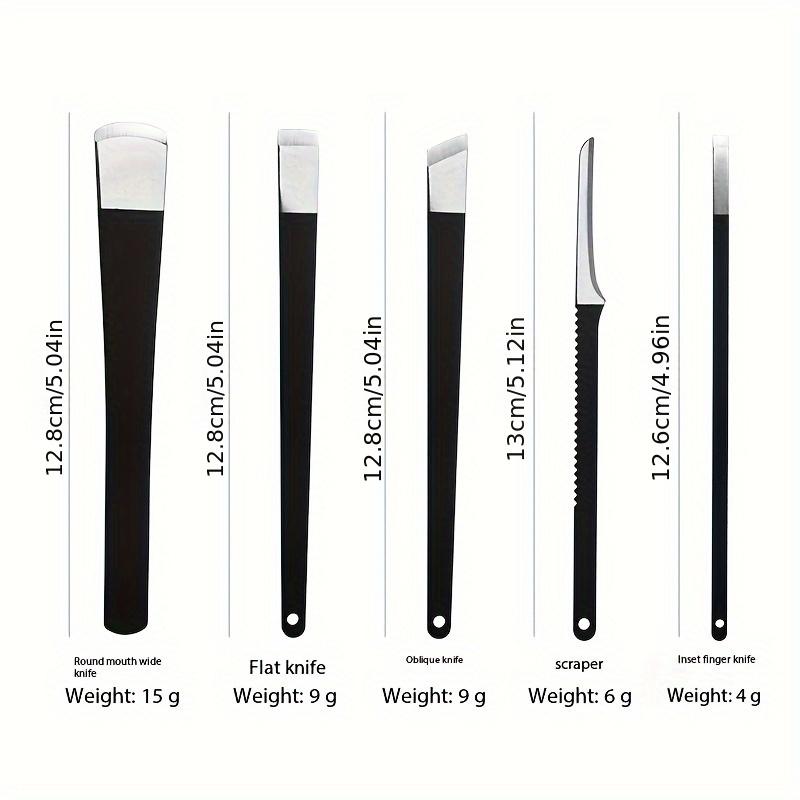 Professional Ingrown Toenail Callus Remover Kit 8PC Stainless Steel Pedicure Tools for Hard Skin Care Nail Knife Blade