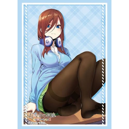 Bushiroad Sleeve Collection High Grade Vol.4558 The Quintessential Quintuplets "Miku Nakano" Part.3 Pack