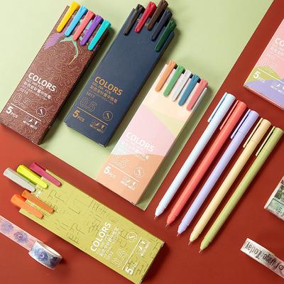 5 Teile/satz Gel Stifte Nette Kawaii Koreanische Japanische Schreibwaren Zurück Zu Schule Liefert Büro Zubehör ZPG
