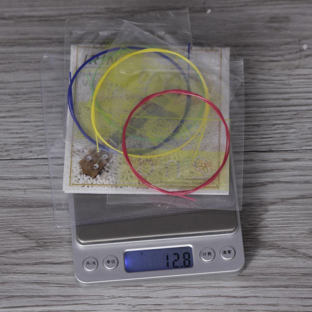 Nylon Ukulele Strings for Guitar Replacement Parts Multicolor