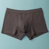 Boxer da Uomo Traspiranti in Cotone - Tinta Unita, Vestibilità Ampia alla Moda, Stile Coreano