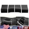Carbon Fiber Color Door Handle Covers Trim Panel Interior For 2015-20 Ford F150