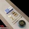 Messing Weihrauchbrenner Tragbar DIY Zen Weihrauchbrenner Siegel Weihrauch Keramik Set Hand Duftpulver Herstellung Weihrauchbrenner