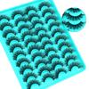 20 Pairs Of Fried False Eyelashes Multi-Layer Dense Cross High Imitation Mink Eyelashes