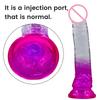 Transparent Realistic Dildo Jelly Penis Suction Cup Dildo Female Masturbator Clitoral Stimulator Big Dick Lesbian Sex Toys